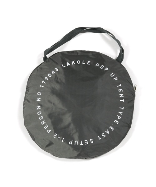 LAKOLE（ラコレ）の「ポップアップテント / 199935（アウトドアグッズ・レディース・アイボリー/チャコールグレー/ダークグレー/ナチュラル・FREE）」の19枚目の写真