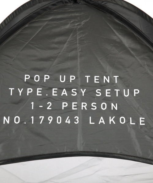 LAKOLE（ラコレ）の「ポップアップテント / 199935（アウトドアグッズ・レディース・アイボリー/チャコールグレー/ダークグレー/ナチュラル・FREE）」の21枚目の写真