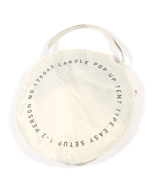 LAKOLE（ラコレ）の「ポップアップテント / 199935（アウトドアグッズ・レディース・アイボリー/チャコールグレー/ダークグレー/ナチュラル・FREE）」の20枚目の写真