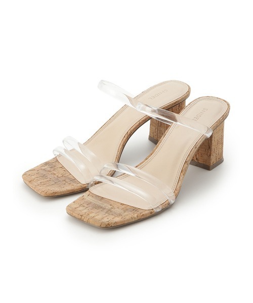 SNIDEL（スナイデル）の「バリエミュール（サンダル・レディース・ベージュ/アイボリー/クリア・SMALL/MEDIUM/LARGE）」の3枚目の写真