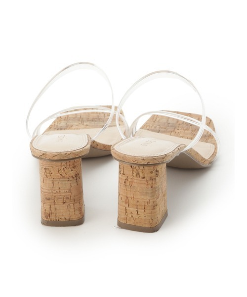 SNIDEL（スナイデル）の「バリエミュール（サンダル・レディース・ベージュ/アイボリー/クリア・SMALL/MEDIUM/LARGE）」の6枚目の写真