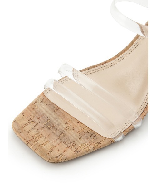 SNIDEL（スナイデル）の「バリエミュール（サンダル・レディース・ベージュ/アイボリー/クリア・SMALL/MEDIUM/LARGE）」の8枚目の写真