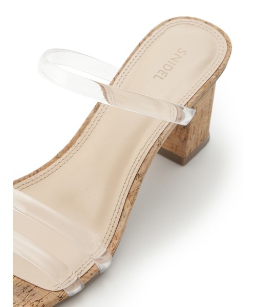 SNIDEL（スナイデル）の「バリエミュール（サンダル・レディース・ベージュ/アイボリー/クリア・SMALL/MEDIUM/LARGE）」の9枚目の写真