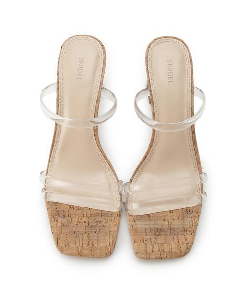 SNIDEL（スナイデル）の「バリエミュール（サンダル・レディース・ベージュ/アイボリー/クリア・SMALL/MEDIUM/LARGE）」の11枚目の写真