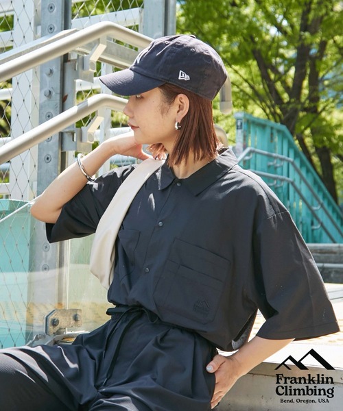 Franklin Climbing（フランクリンクライミング）の「【Franklin Climbing】 GEARWALK S/S SHIRTS（シャツ/ブラウス・レディース・ホワイト系その他/オリーブ/ブラック/バイオレット・MEDIUM/LARGE）」の3枚目の写真