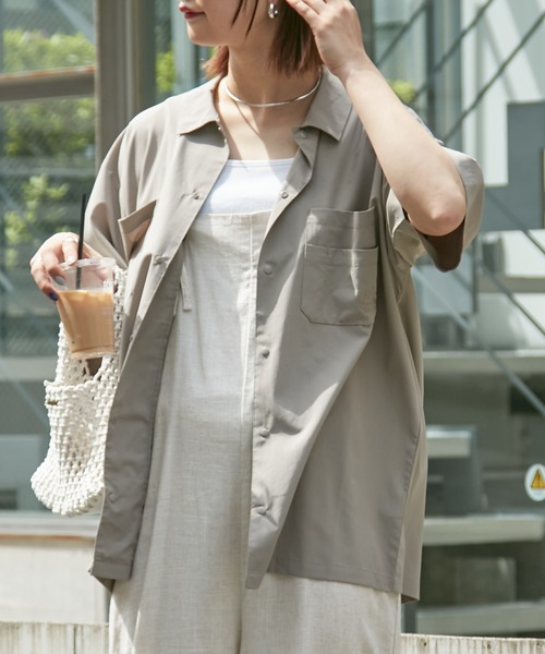 Franklin Climbing（フランクリンクライミング）の「【Franklin Climbing】 GEARWALK S/S SHIRTS（シャツ/ブラウス・レディース・ホワイト系その他/オリーブ/ブラック/バイオレット・MEDIUM/LARGE）」の6枚目の写真