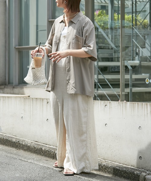 Franklin Climbing（フランクリンクライミング）の「【Franklin Climbing】 GEARWALK S/S SHIRTS（シャツ/ブラウス・レディース・ホワイト系その他/オリーブ/ブラック/バイオレット・MEDIUM/LARGE）」の7枚目の写真