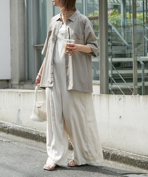 Franklin Climbing（フランクリンクライミング）の「【Franklin Climbing】 GEARWALK S/S SHIRTS（シャツ/ブラウス・レディース・ホワイト系その他/オリーブ/ブラック/バイオレット・MEDIUM/LARGE）」の8枚目の写真