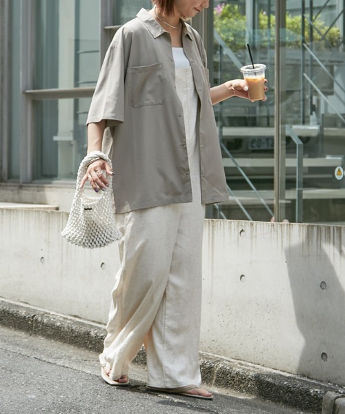 Franklin Climbing（フランクリンクライミング）の「【Franklin Climbing】 GEARWALK S/S SHIRTS（シャツ/ブラウス・レディース・ホワイト系その他/オリーブ/ブラック/バイオレット・MEDIUM/LARGE）」の10枚目の写真