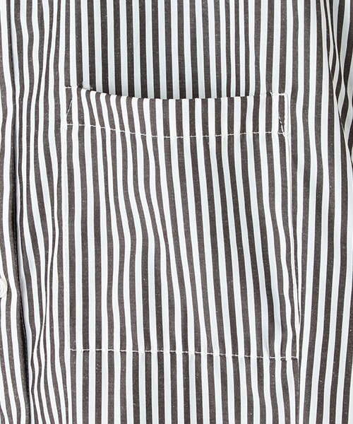 LOVETOXIC（ラブトキシック）の「【LTXC】半袖ストライプシャツインナーSET（シャツ/ブラウス・キッズ・ブラック/サックスブルー/グリーン/ブルー・S/M/L）」の11枚目の写真