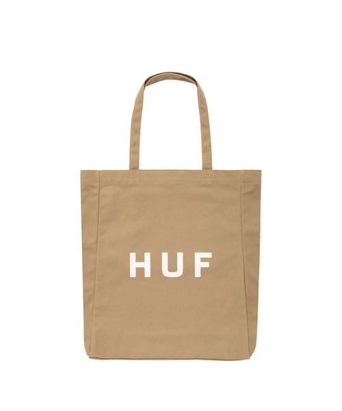 HUF（ハフ）の「HUF OG LOGO TOTE BAG M / HUF トートバッグ