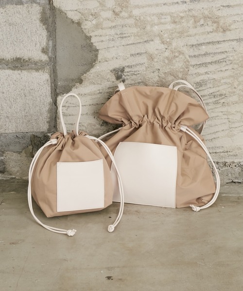 Actually（アクチュアリー）の「ナイロン 2WAYトート（トートバッグ・レディース・グレー/ブラック/ベージュ・フリー）」の19枚目の写真