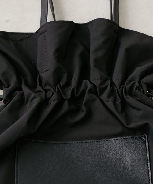 Actually（アクチュアリー）の「ナイロン 2WAYトート（トートバッグ・レディース・グレー/ブラック/ベージュ・フリー）」の20枚目の写真