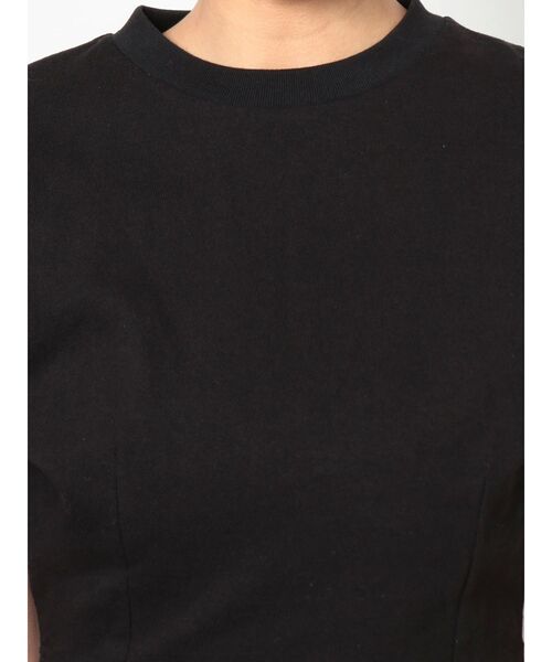 EVRIS(エヴリス)の「ヘビーウェイトショートTシャツ(Tシャツ/カットソー・レディース・ブルー/ホワイト/ブラック・FREE)」の14枚目の写真
