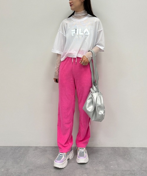 希少 00s FILA フィラ ホッケー シャツ メッシュ ビックロゴ Y2K 希少 00s FILA フィラ ホッケー シャツ メッシュ ビックロゴ Y2K