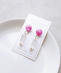 【Cherie+Chambre】Vintage Button Pierce #8