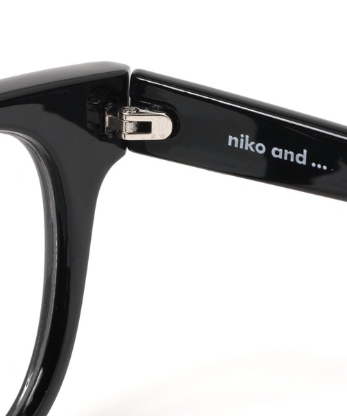 niko and...（ニコアンド）の「オリジナルボスリントン伊達メガネ（メガネ・レディース・その他1/ブラック/ブラウン・FREE）」の16枚目の写真