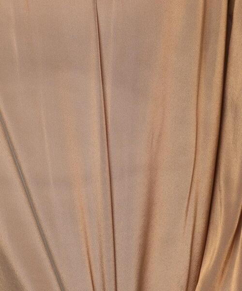 BEATRICE（ベアトリス）の「【BEATRICE】シルキーパフスリーブブラウス（シャツ/ブラウス・レディース・ブラウン/ブラック・2）」の9枚目の写真