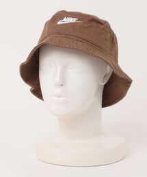 Nike ブラウンメッシュハット NIKE U NK APEX BUCKET SQ SWSH L LT OREWOOD BRN/SAIL （ナイキ