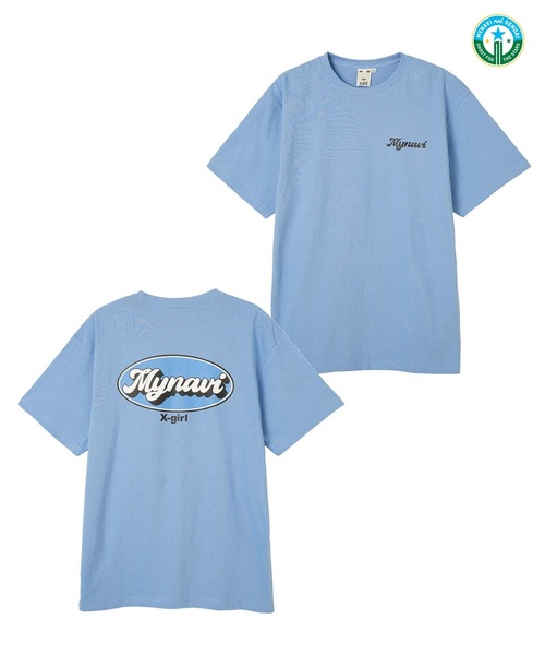 XGIRL マイナビ仙台レディース　グレー Sサイズ X-girl（エックスガール）の「WEリーグ|MAI S OVAL LOGO S/S TEE