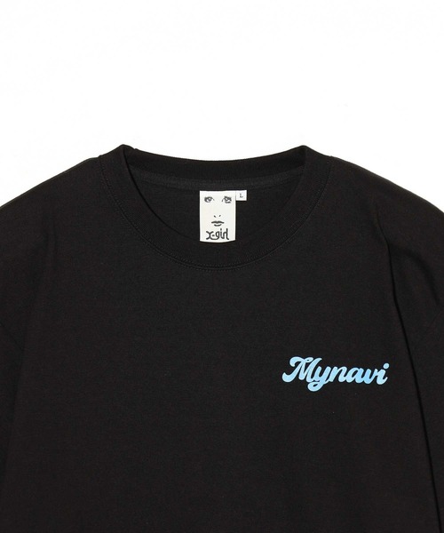 X-girl（エックスガール）の「WEリーグ|MAI S OVAL LOGO S/S TEE