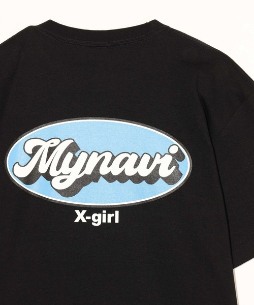 X-girl（エックスガール）の「WEリーグ|MAI S OVAL LOGO S/S TEE