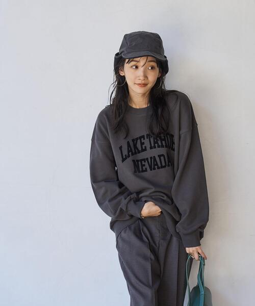 coen（コーエン）の「ナイロンフライトキャップ（キャップ・レディース・オリーブ/ダークグレー・FREE）」の12枚目の写真