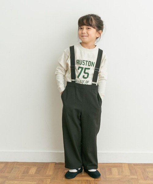 URBAN RESEARCH DOORS（アーバンリサーチドアーズ）の「『親子リンク』ミニ裏毛ナンバリングスウェット(KIDS)（スウェット・キッズ・ネイビー/オートミール・135/120/105）」の7枚目の写真