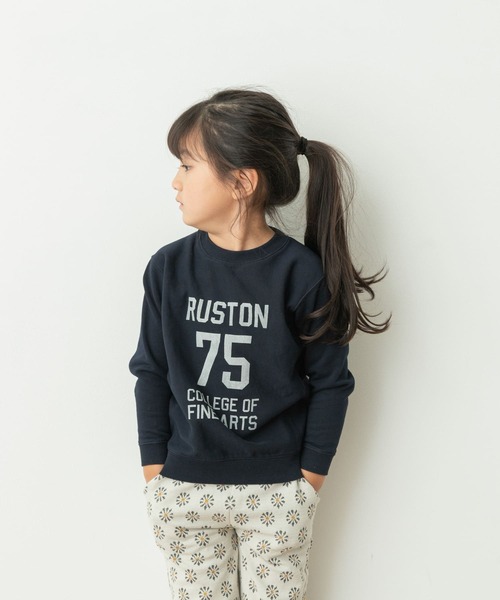 URBAN RESEARCH DOORS（アーバンリサーチドアーズ）の「『親子リンク』ミニ裏毛ナンバリングスウェット(KIDS)（スウェット・キッズ・ネイビー/オートミール・135/120/105）」の18枚目の写真