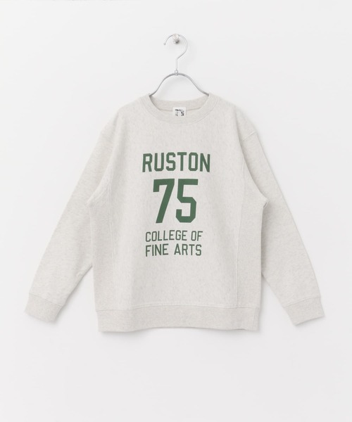 URBAN RESEARCH DOORS（アーバンリサーチドアーズ）の「『親子リンク』ミニ裏毛ナンバリングスウェット(KIDS)（スウェット・キッズ・ネイビー/オートミール・135/120/105）」の19枚目の写真