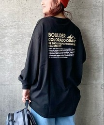 CAMP7 | 【CAMP7】バックロゴ長袖Ｔシャツ(Tシャツ/カットソー)