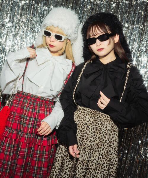 WC(ダブル シー)の「うさ耳フェイクファーハット(ハット・レディース・ブラック/ホワイト・FREE)」の19枚目の写真