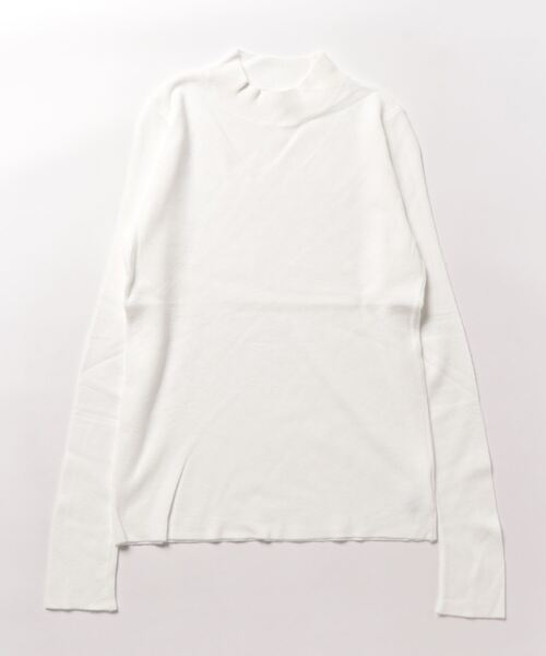 BLANC FICELLE(ブランフィセル)の「ニット ハイネック(ニット/セーター・レディース・ホワイト/ブルー/ベージュ/ブラック/ブラウン/グレー・FREE)」の22枚目の写真