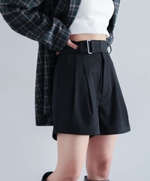 PAGEBOY | Wクロスハイウエストショートパンツ(その他パンツ)