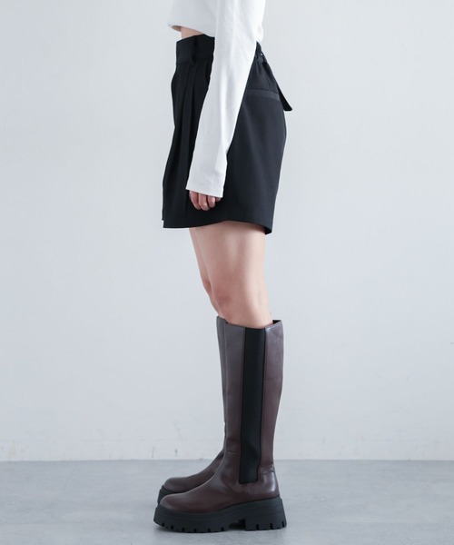 PAGEBOY（ページボーイ）の「Wクロスハイウエストショートパンツ（その他パンツ・レディース・ブラック/ターコイズブルー/チャコールグレー・FREE）」の22枚目の写真