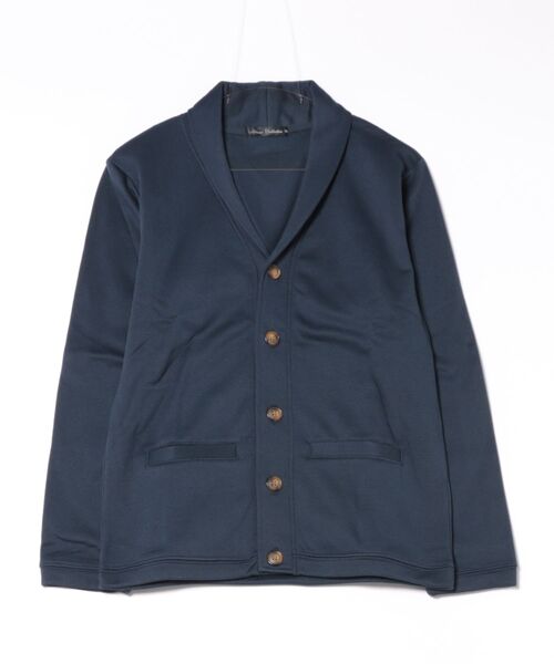 STYLEBLOCK(スタイルブロック)の「裏起毛ショールカーディガン(カーディガン/ボレロ・メンズ・ネイビー/ベージュ/杢グレー/チャコール・L/M)」の4枚目の写真
