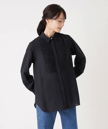 en recre | ピンタックシャツブラウス(シャツ/ブラウス)