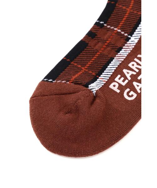 PEARLY GATES(パーリーゲイツ)の「【PEARLY GATES】ニーハイソックス <CHECKシリーズ> (LADIES)(ソックス/靴下・レディース・ブラウン系その他/ベージュ系その他・FREE)」の5枚目の写真