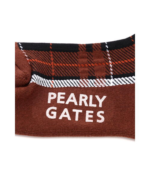 PEARLY GATES(パーリーゲイツ)の「【PEARLY GATES】ニーハイソックス <CHECKシリーズ> (LADIES)(ソックス/靴下・レディース・ブラウン系その他/ベージュ系その他・FREE)」の8枚目の写真