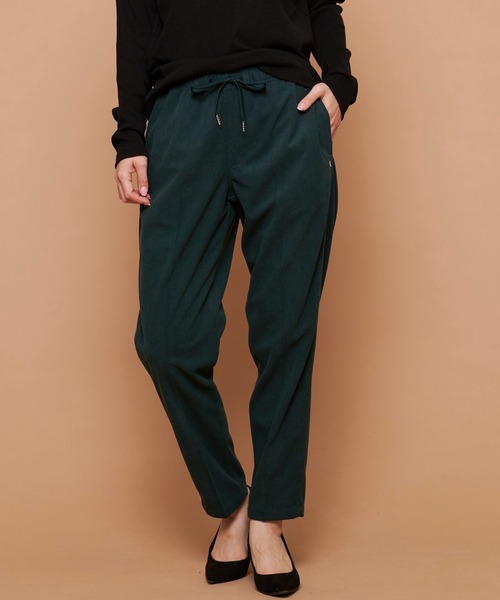 Arnold Palmer（アーノルドパーマー）の「テック コーデュロイ シェア パンツ（その他パンツ・レディース・ブラック/ブラウン/アイボリー/グリーン・LL/XS/L/S/M）」の4枚目の写真