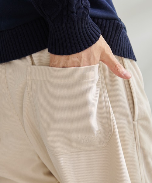 Arnold Palmer（アーノルドパーマー）の「テック コーデュロイ シェア パンツ（その他パンツ・レディース・ブラック/ブラウン/アイボリー/グリーン・LL/XS/L/S/M）」の6枚目の写真