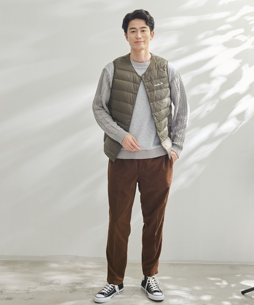 Arnold Palmer（アーノルドパーマー）の「テック コーデュロイ シェア パンツ（その他パンツ・レディース・ブラック/ブラウン/アイボリー/グリーン・LL/XS/L/S/M）」の13枚目の写真