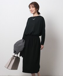 SHOO・LA・RUE | ◆大人上品 ジャカードスカート ドッキングワンピース(ワンピース)