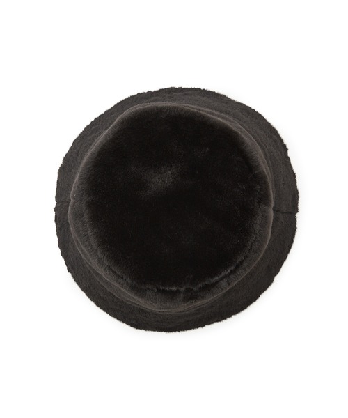 VIS（ビス）の「ファーバケットハット（ハット・レディース・ベージュ系その他/ブラック・FREE）」の6枚目の写真