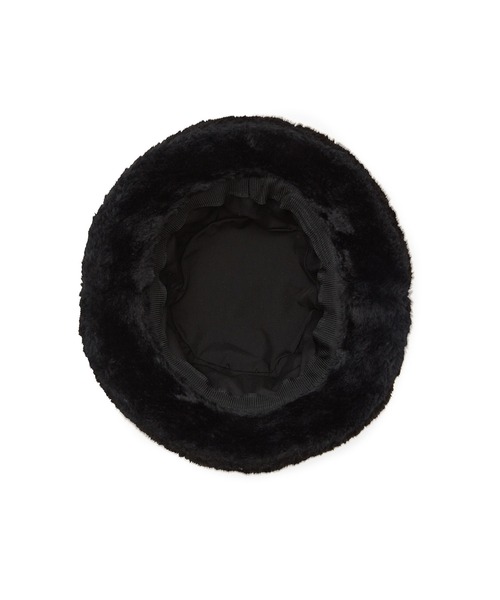 VIS（ビス）の「ファーバケットハット（ハット・レディース・ベージュ系その他/ブラック・FREE）」の7枚目の写真