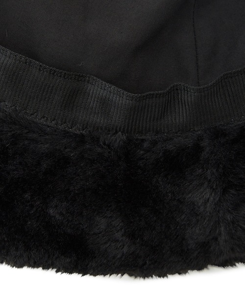 VIS（ビス）の「ファーバケットハット（ハット・レディース・ベージュ系その他/ブラック・FREE）」の9枚目の写真