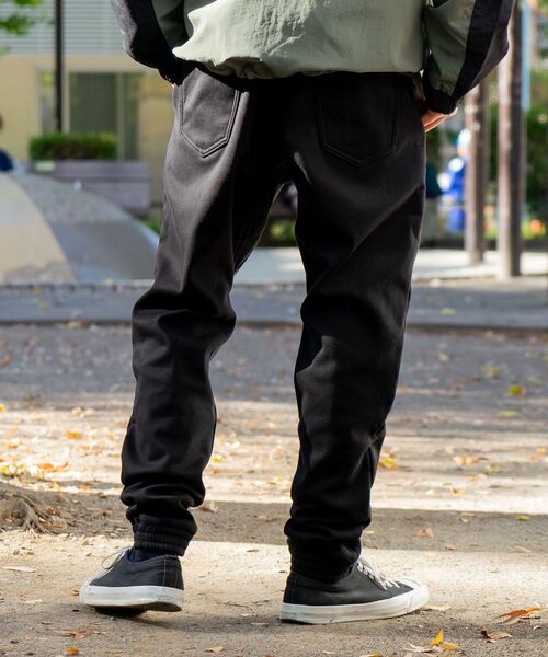 LB/S （エルビーエス）の「【スペースグラム】蓄熱裏フリース 　暖かジョガーパンツ 　冬服　 暖パン（その他パンツ・メンズ・ブラック/インディゴブルー/ブルー・MEDIUM/X-LARGE/LARGE）」の8枚目の写真