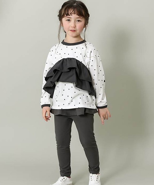 n.o.u.s（ノウズ）の「n.o.u.s Ｔシャツ（長袖）（Tシャツ/カットソー・キッズ・ブラック/キャメル・90cm/120cm/80ｃｍ/130cm/140cm/100cm/110cm）」の6枚目の写真