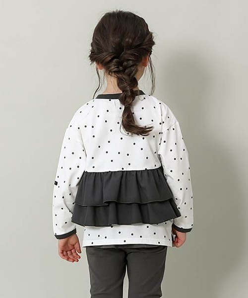 n.o.u.s（ノウズ）の「n.o.u.s Ｔシャツ（長袖）（Tシャツ/カットソー・キッズ・ブラック/キャメル・90cm/120cm/80ｃｍ/130cm/140cm/100cm/110cm）」の8枚目の写真