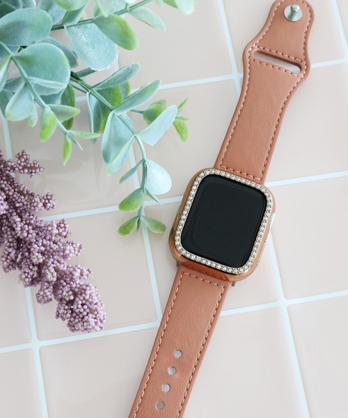tiny tiny（ティニーティニー）の「Apple Watch / アップルウォッチ ベーシックベルト2[tiny tiny(ティニーティニー)]（スマホグッズ・レディース・ピンク/アイボリー/モカ/ライトイエロー/ライトグリーン/ブラウン・0）」の6枚目の写真